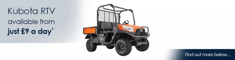 Image for Kubota RTV - Now Available to Hire