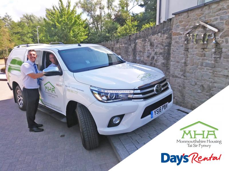 Image for Monmouthshire Housing Association Collect 2 New Vehicles Image for Monmouthshire Housing Association Collect 2 New Vehicles