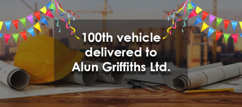Image for Day's Rental Deliver the 100th Hire Vehicle to Alun Griffiths Ltd.