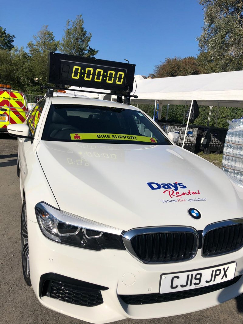 Image for IRONMAN Wales Bike Support Vehicle Image for IRONMAN Wales Bike Support Vehicle
