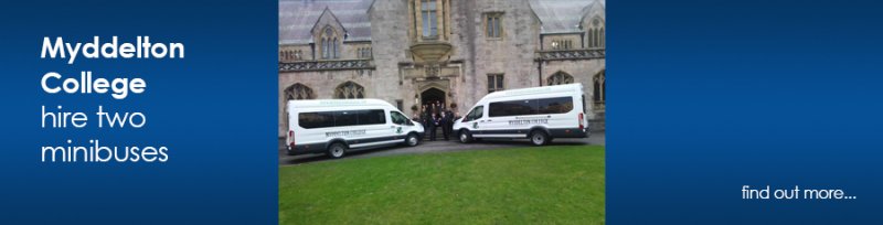 Image for Myddelton College Hire Two Minibuses