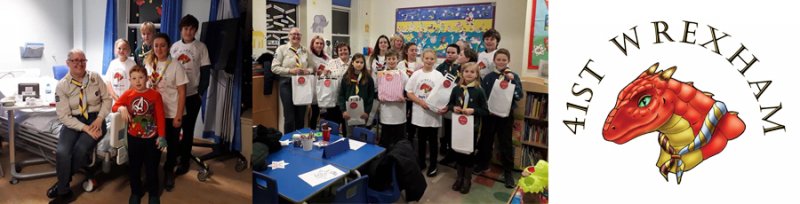 Image for Wrexham Scouts Group Donate Presents to Children's Ward