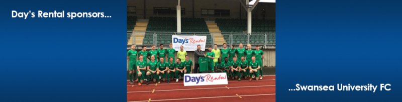 Image for Day's Rental Sponsor Swansea University FC