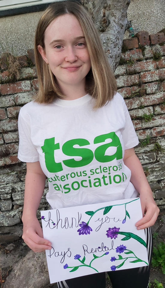 Image for Day’s Rental Raise £520.00 for the Tuberous Sclerosis Association